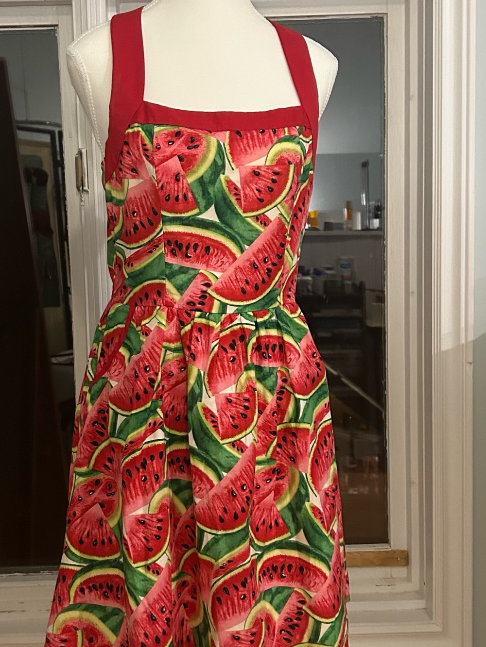 Retrolicious Watermelon Print Sundress